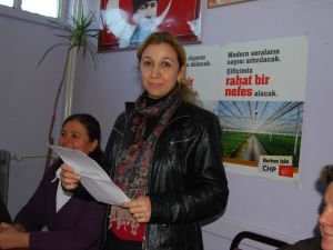 Kula Chp Kadın Kolları Terörü Lanetledi