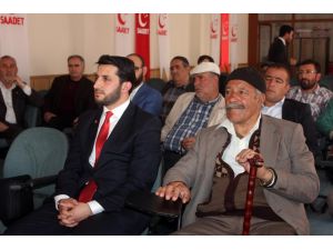 Saadet Partisi Ağrı’da Yeni Adayını Tanıttı