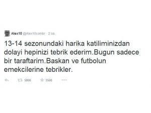 Ve Alex Sessizliğini Bozdu