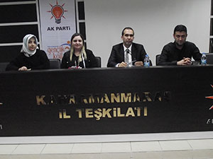 Onikişubat İlçe Birleştirilmiş Yönetim Kurulu Toplantısı Yapıldı