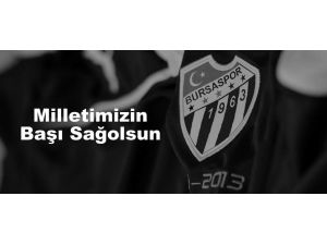 Bursaspordan Taziye Mesajı