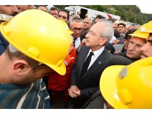 Kılıçdaroğlu Olay Yerinde İnceleme Yaptı