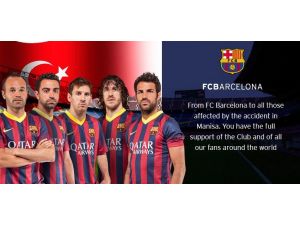 Barcelona Kulübü’nden Soma Mesajı