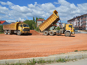 Göksun Belediyesi Yeni Park Yapıyor