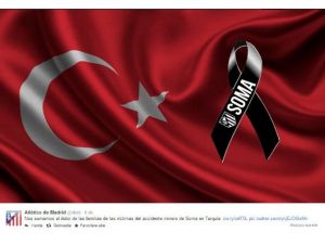 Atletico Madrid’den Başsağlığı