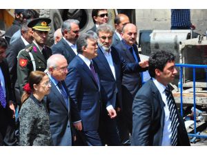 Cumhurbaşkanı Gül Maden Ocağında