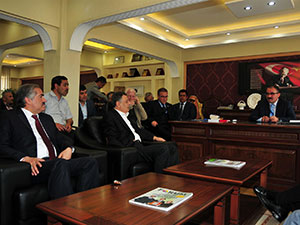 Öz Ve Pakdil Güvene Hayırlı Olsun Ziyaretinde Bulundu