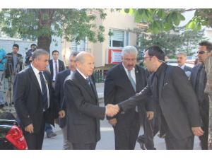 Bahçeli, 9. Cumhurbaşkanı Demirel’i Ziyaret Etti