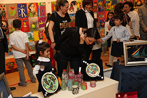 Özel Sanko Okulları Öğrencilerinin Eserleri Sergilendi