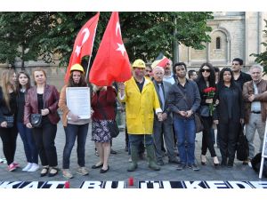 Soma Şehitlerine Belçikada Tören Ve Hollandada Türk Bayrağı