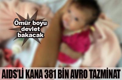 HIV virüslü kan verilen çocuğun ailesi haklı bulundu 