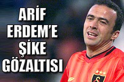 Arif Erdeme şike gözaltısı 