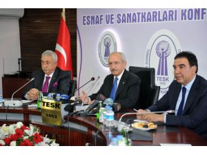 Kılıçdaroğlu, Tesk Başkanı Palandöken’i Ziyaret Etti