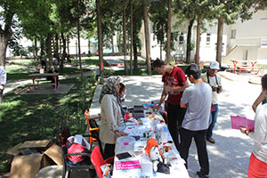 Ksü’de Lösev İçin “Bir Tuğla’da Sen Koy” Standı Açıldı