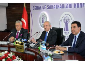 Kılıçdaroğlu, Tesk Başkanı Palandökeni Ziyaret Etti