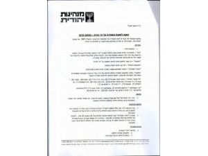 İşte İsrail’in Mescid-i Aksa’yı Bölme Planı