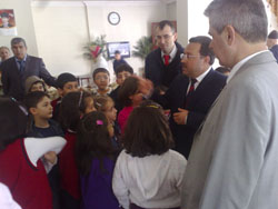 Bilim Sanat Merkezi Huzurevini ziyaret etti