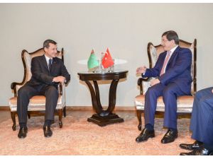 Davutoğlu, Aliyev Tarafından Kabul Edildi