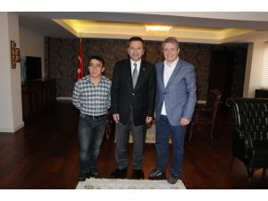 Halil Mutlu Ve Arıkandan Vali Aksoy’a Ziyaret