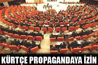 Kürtçe propagandaya izin çıktı 