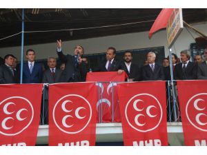Mhp, Eymir Beldesinde Miting Düzenledi