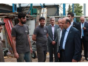 Bilim Ve Sanayi Bakanı Işık, Kaynak Yaptı