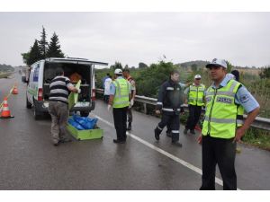 Motosiklette Genç Çiftin Korkunç Sonu