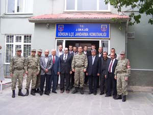 Jandarma Komutanlığına Anlamlı Ziyaret