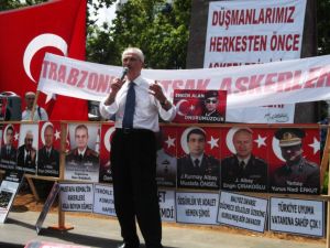 Trabzon’da Sessiz Çığlık Eylemi