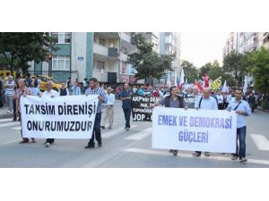 Samsunda Gezi Eyleminde Türk Bayrağı Gerginliği