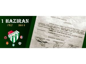 Bursasporun 51inci Kuruluş Yıldönümü