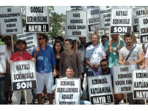 Göltürkbükündeki Esnaftan Ecrimisil Eylemi