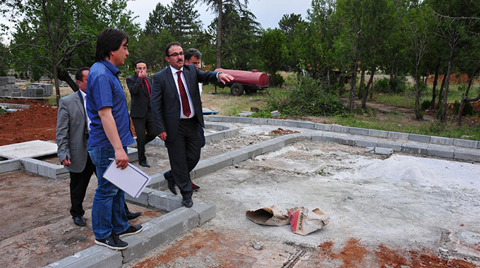 Afşin Belediyesi Site 2 Mesire Alanı Çalışmalarına Başladı