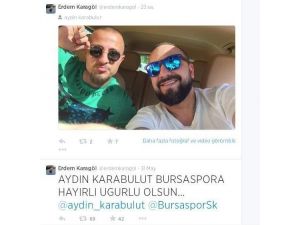 Aydın Karabuluttan Bursaspor Mesajı