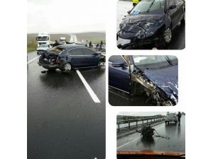 Ak Parti’li Ünüvar Kaza Geçirdi