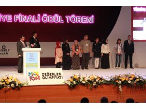 Değer Olimpiyatı Ödül Töreni