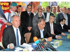 Chpli İnce Ve Yalova Belediye Başkanı Vefa Salman Halka Seslendi