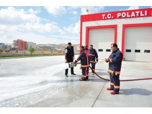 Büyükşehir’den, Yeni İlçelerin İtfaiyecilerine Eğitim