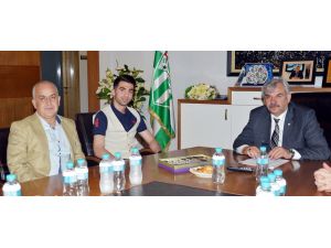 Bursasporlu Emre Taşdemir Özlüce Tesislerinde