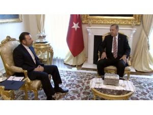 Erdoğan’a İranlı Konuk