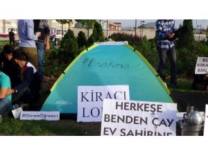 Öğrencilerden İlginç Protesto