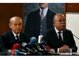 Mhp Lideri Bahçeli, Türkiye Kamu-sen’i Ziyaret Etti