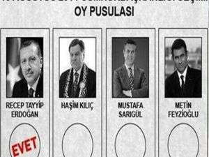 Temsili Oy Pusulasını Paylaştı