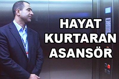 Hayat kurtaran asansör 