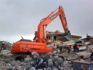 Sanko Makina Deprem Bölgesinde