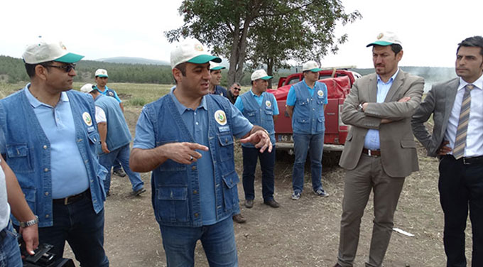 Orman Bölge Müdürlüğü Olası Yangınlara Hazır!