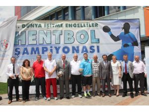 1. İşitme Engelliler Dünya Hentbol Şampiyonası Tanıtım Toplantısı Yapıldı