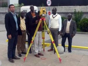 Bissau Belediyesi Personeline Topografi Eğitimi
