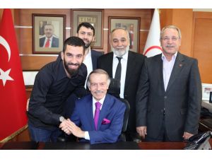 Arda Turandan Başkan Aydıner’e Ziyaret