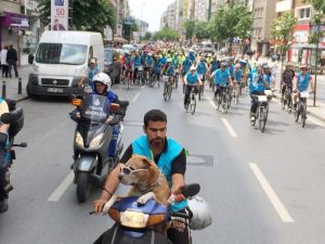Boğaziçi’den 10 Bin Bisikletli Geçti